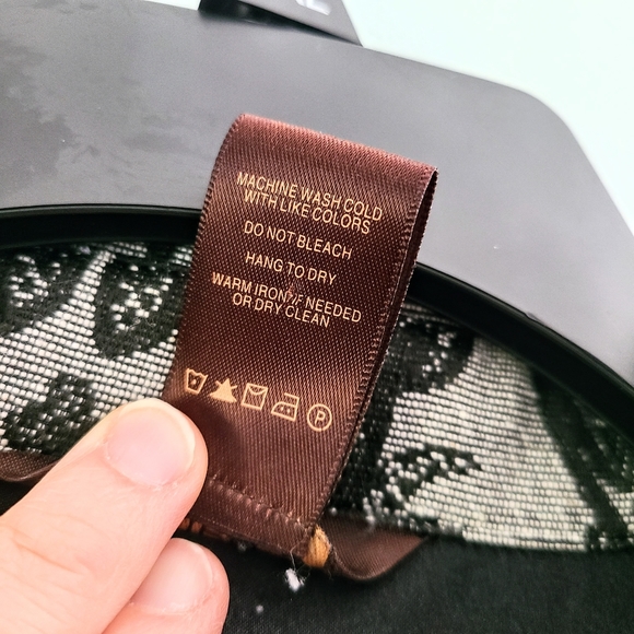 Like-New! Multiples Light Grey & Black Jacobean Floral Pattern Blazer Jacket - Picture 5 of 6